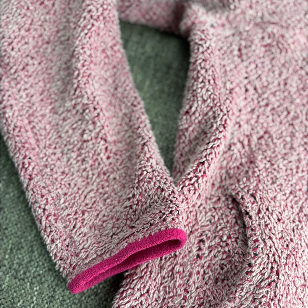 Patagonia Pink Sherpa Fleece Pullover - Picture 3 of 6